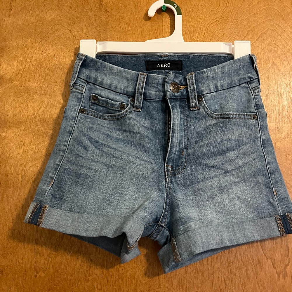 Jean shorts from Aero